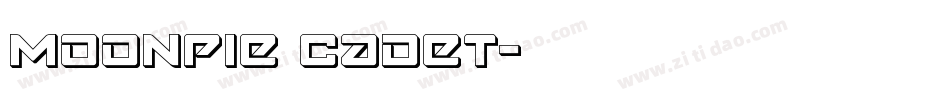 MoonPie Cadet字体转换
